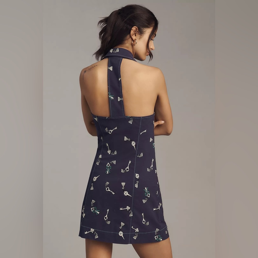 NWT Anthropologie T-back Mini Blazer Dress, size XL - Picture 3 of 11